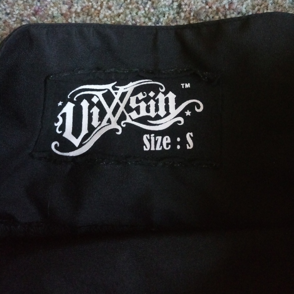 Rare Vixxsin mini pleated skater skirt punk gothic - Picture 4 of 6